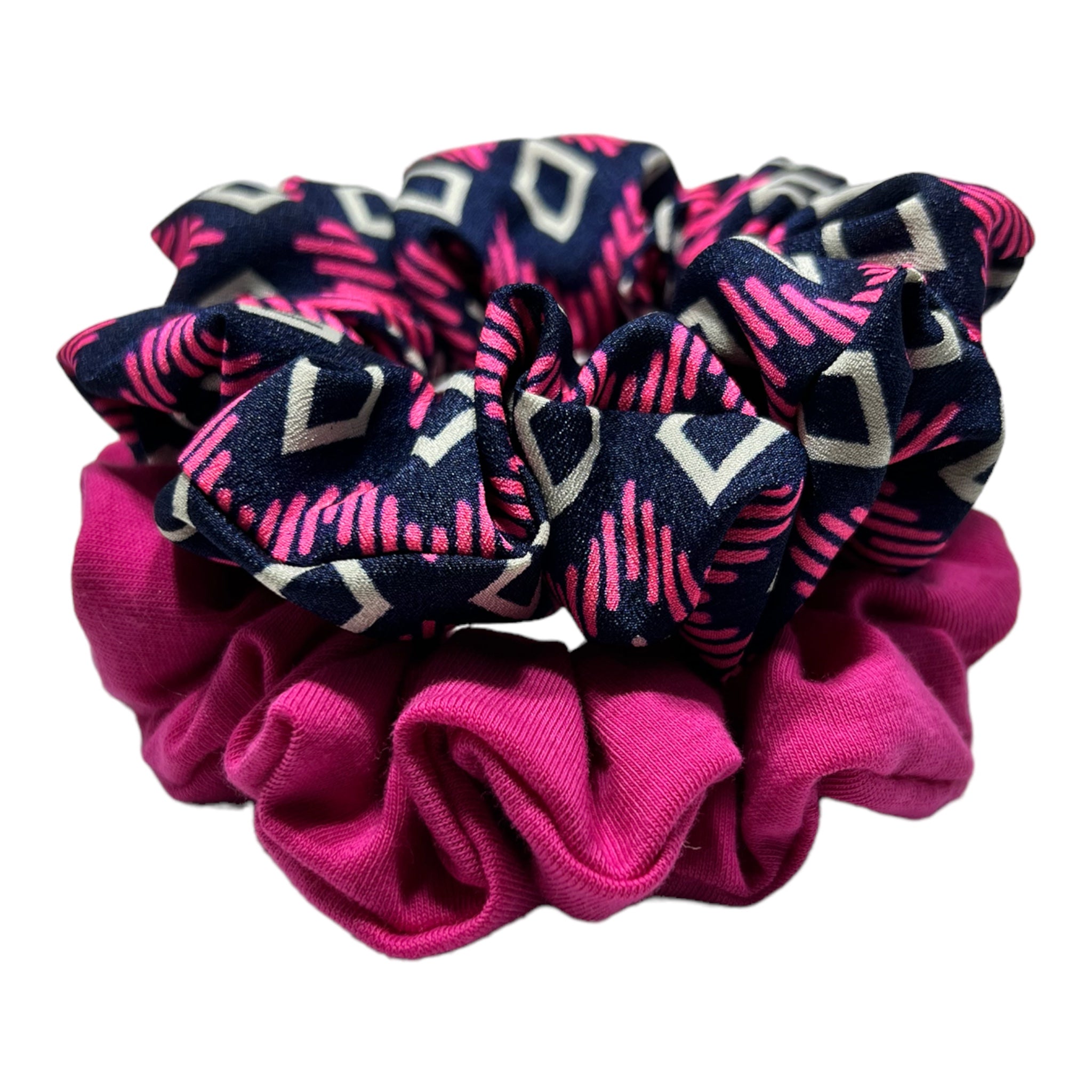 Magenta Scrunchie Set - Jostina