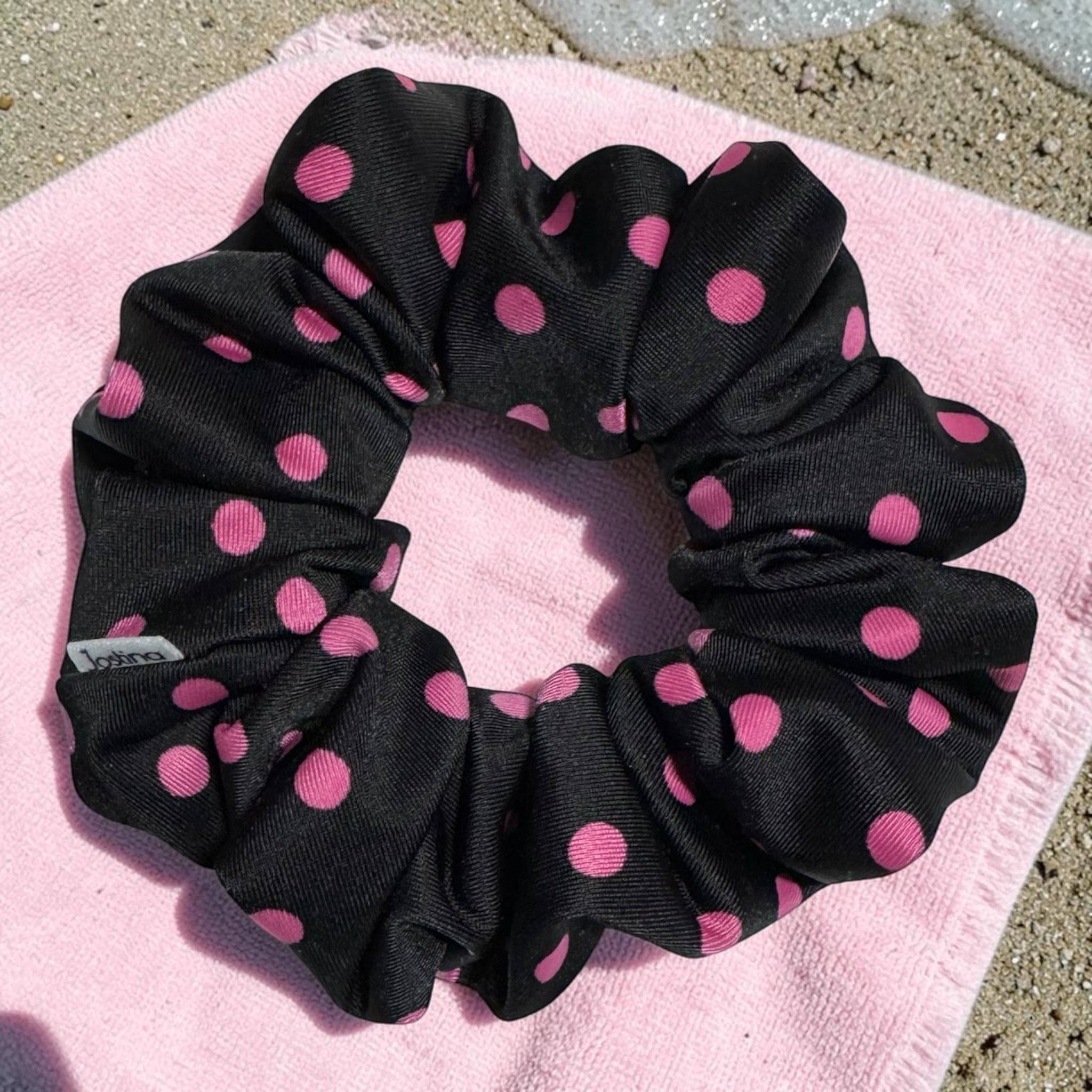 Swim: Pink polka dot