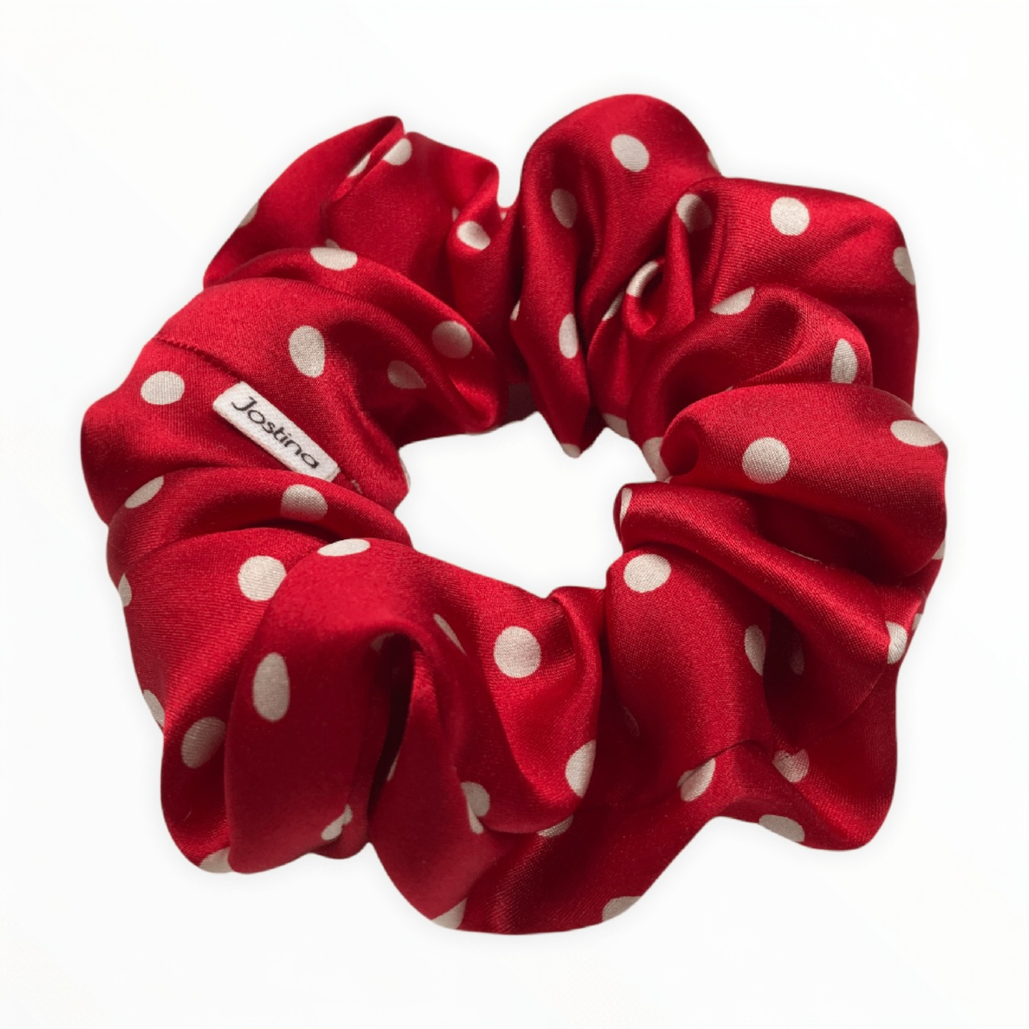 Silk: Red Polka Dot