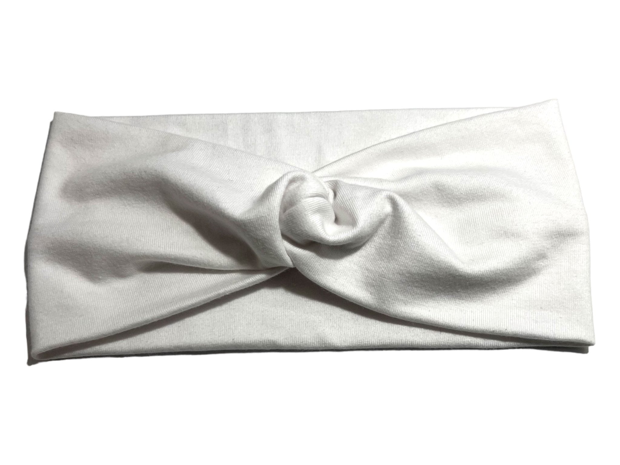 Winter White Twist Headband - Jostina