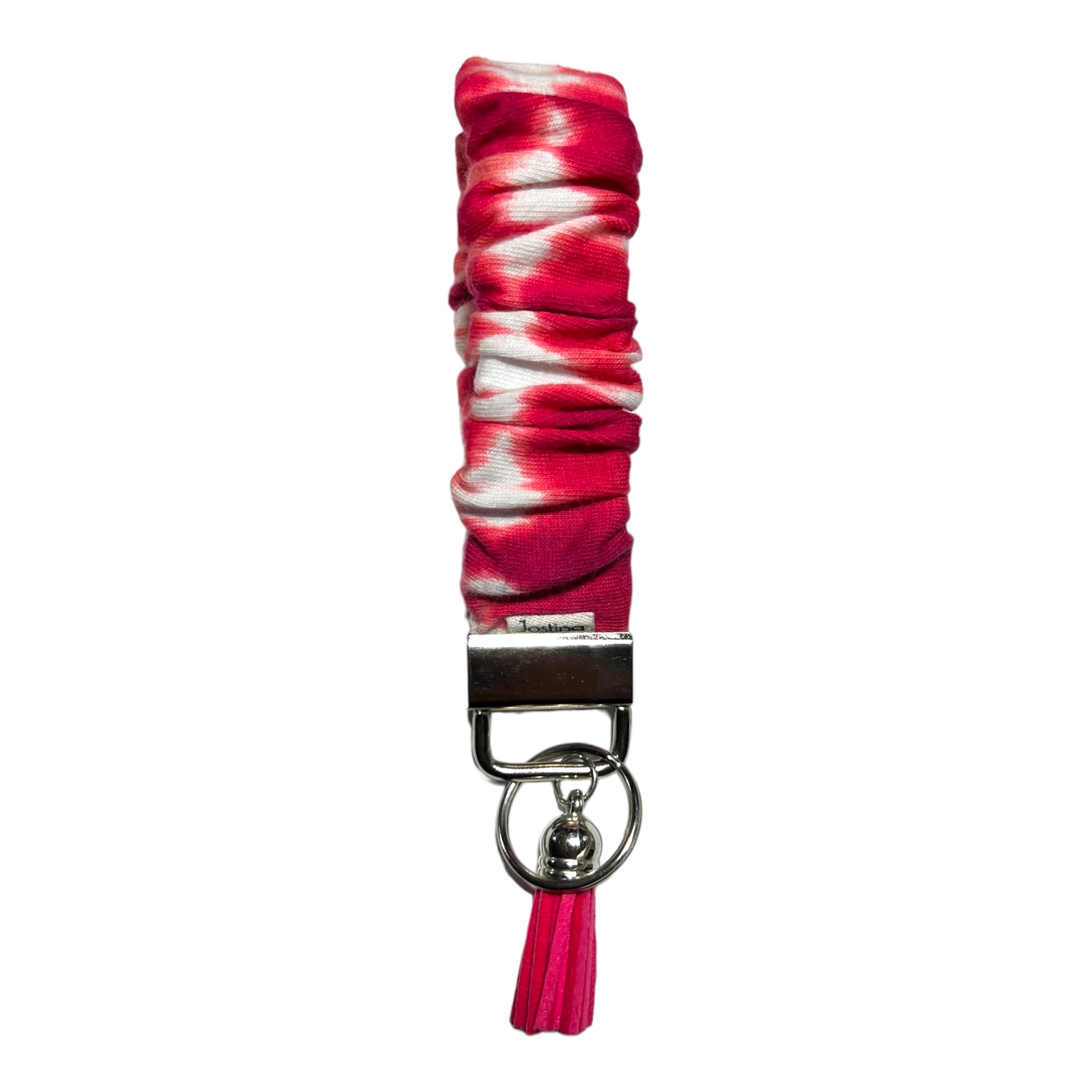 Keychain: Pink Tie Dye