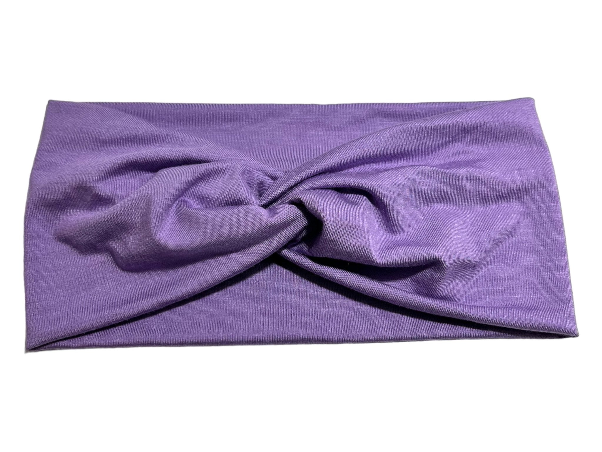 Purple Dahlia Twist Headband - Jostina